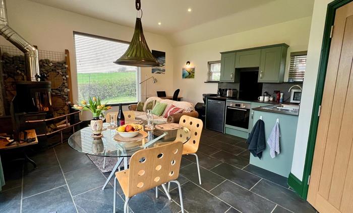 Open-plan living area